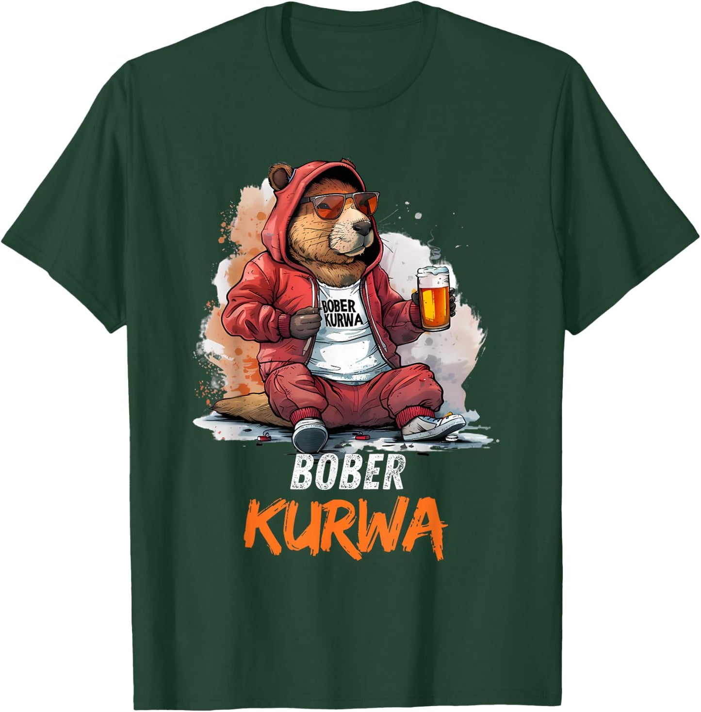 Bober Kurwa T-Shirt - T-Shirt | Forest