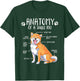 Funny Anatomy of a Shiba Inu Dog Lover Cute Shiba Inu T-Shirt - T-Shirt | Forest