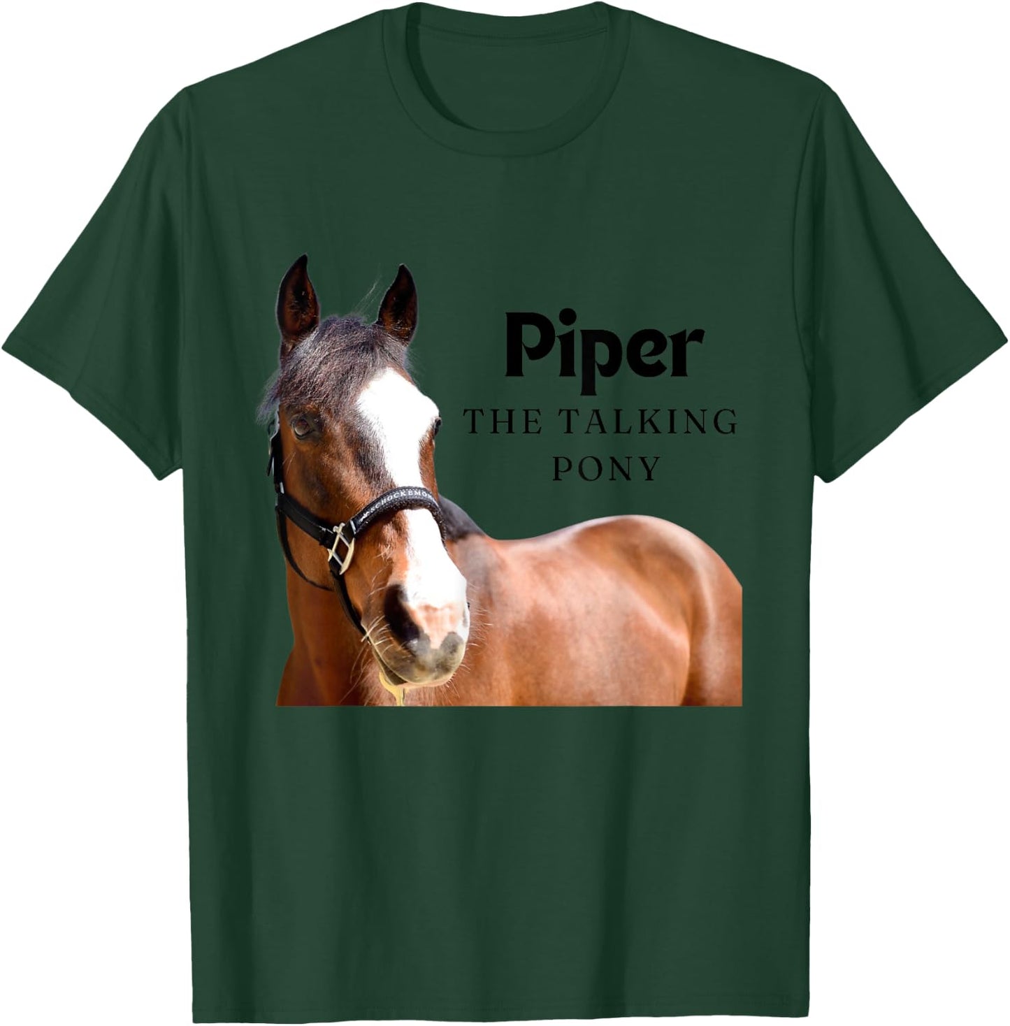 Piper - The Talking Pony T-Shirt - T-Shirt | Forest