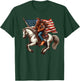 Funny Bigfoot Sasquatch USA Mullet Bandana Horse Riding T-Shirt - T-Shirt | Forest