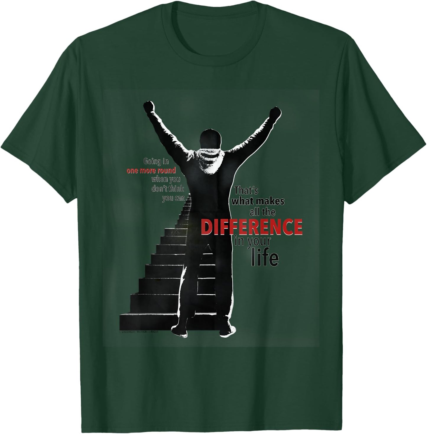 Rocky Makes All The Difference T-Shirt - T-Shirt | Forest