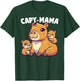 Funny Capybara Capy-Mama Babies Cute Boys Girls Kids T-Shirt - T-Shirt | Forest