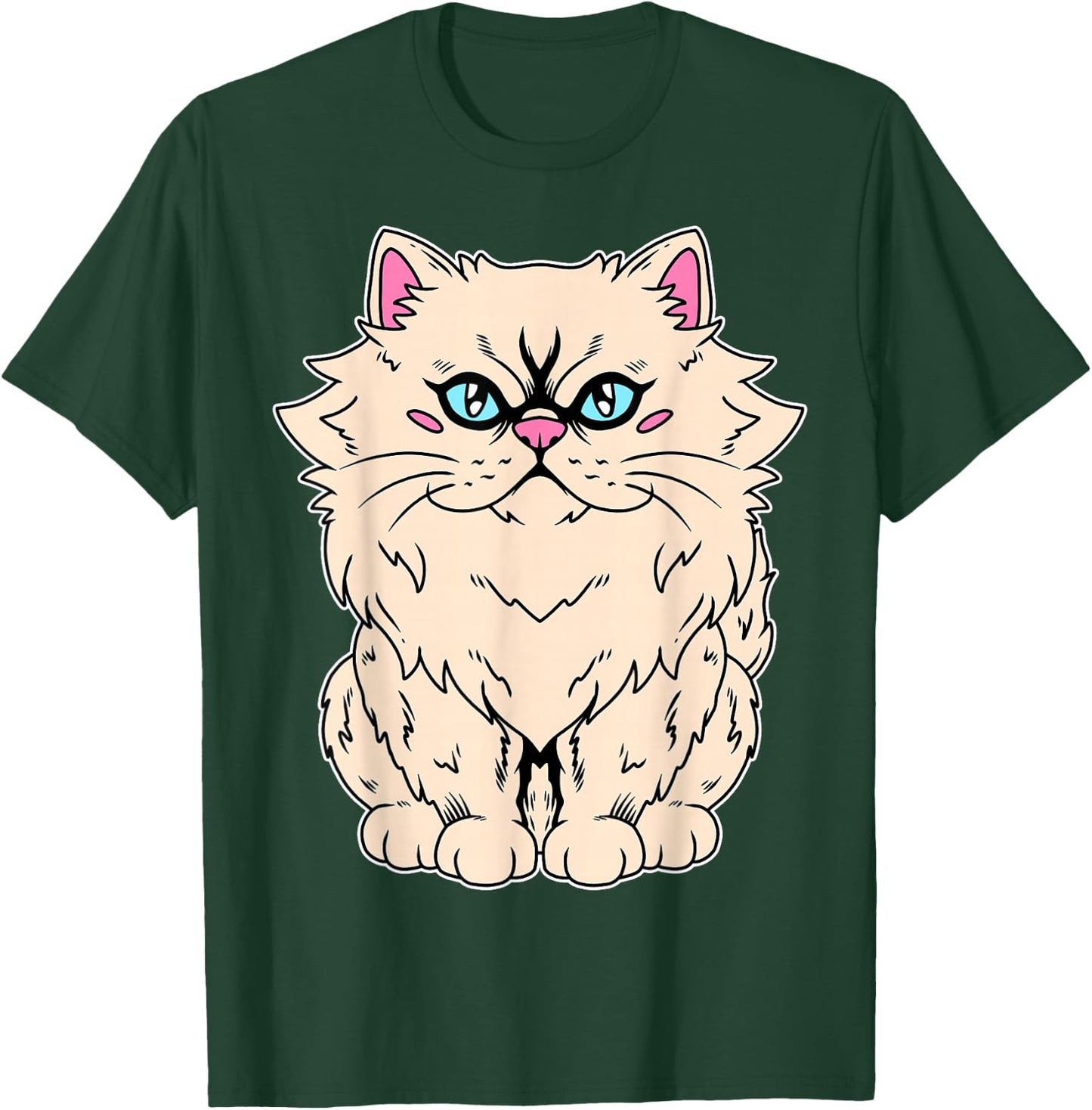 Persian Cat T-Shirt - T-Shirt | Forest
