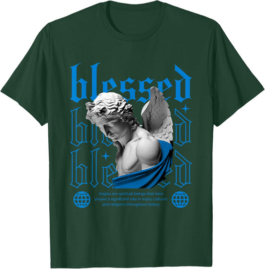 Blessed Military Blue 4s Matching Women T-Shirt - T-Shirt | Forest
