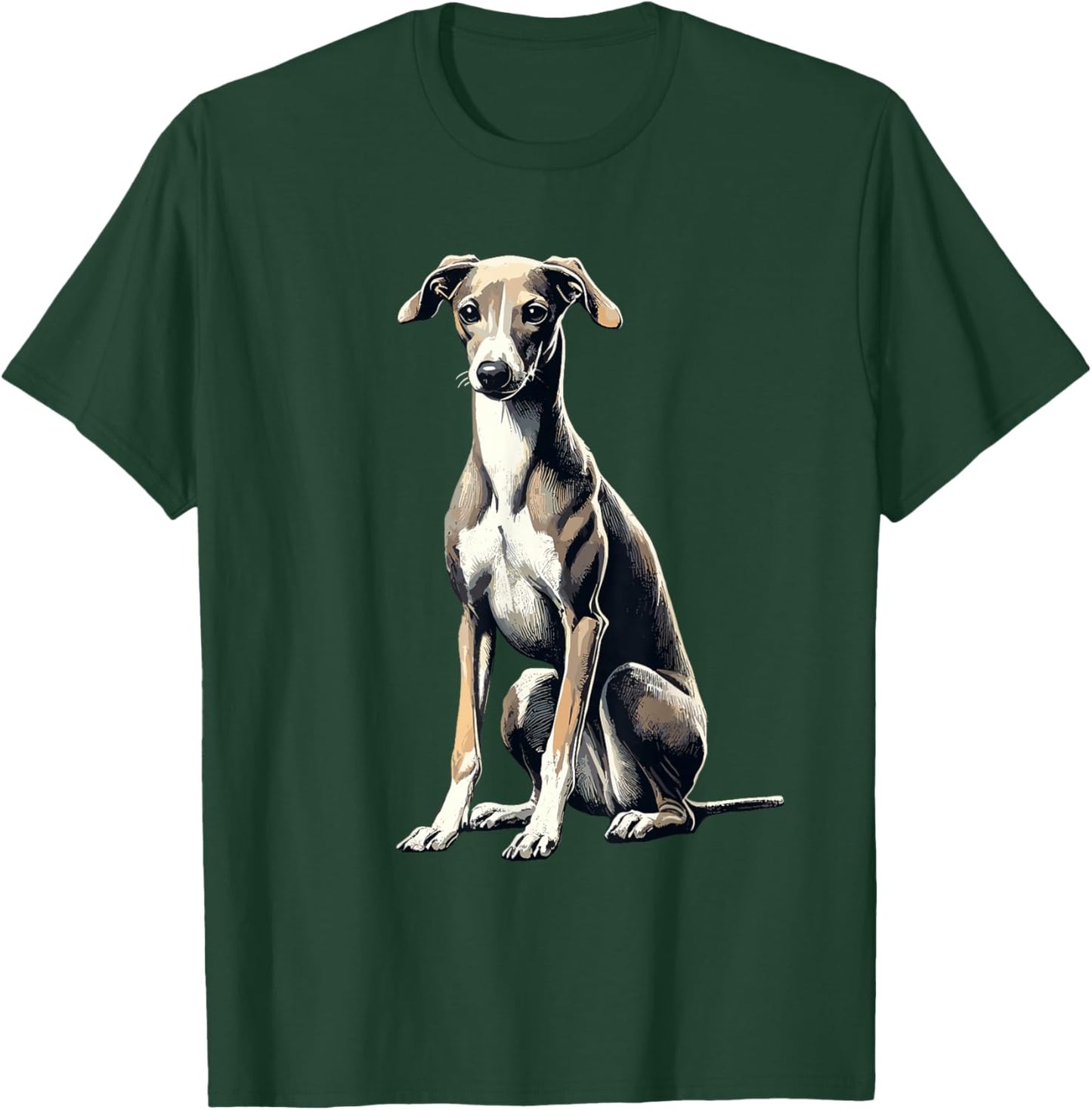 Italian Greyhound Italian Sighthound Iggy T-Shirt - T-Shirt | Forest