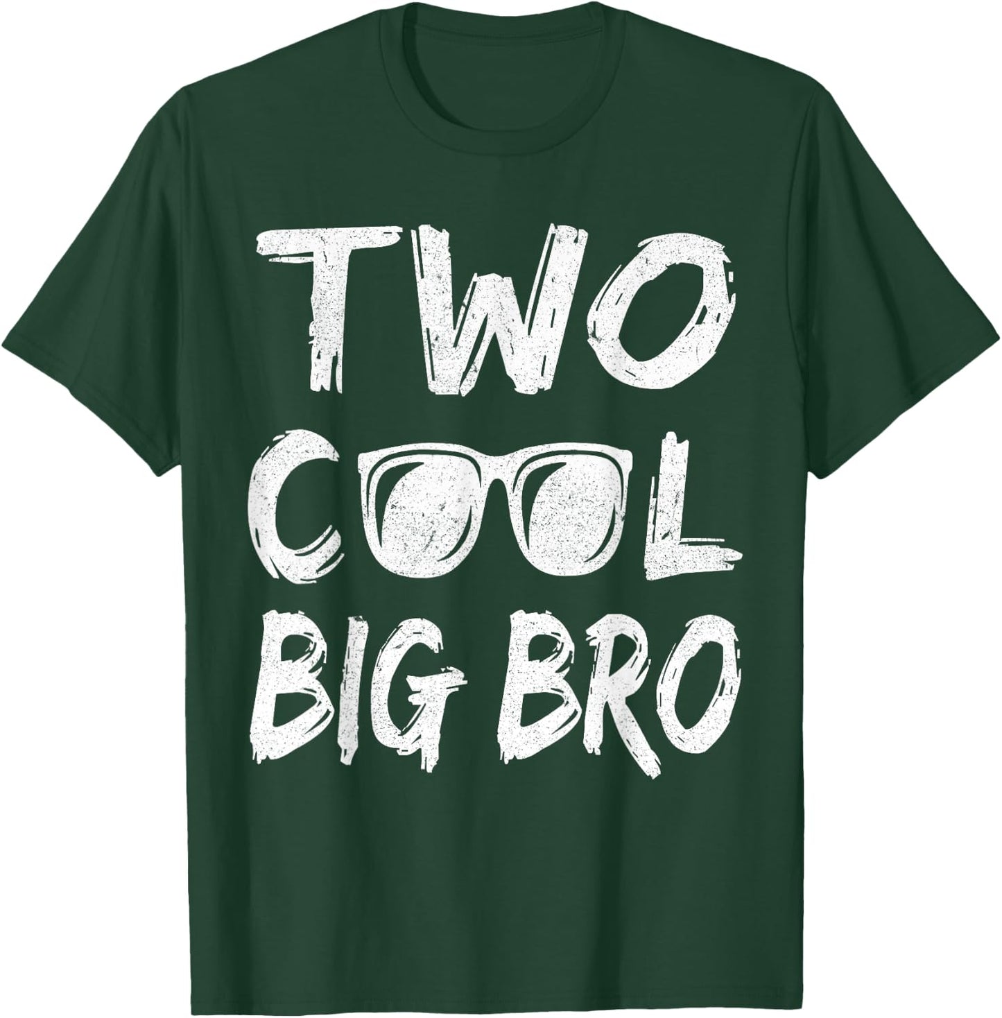 Big Brother Of The Birthday Boy Two Cool 2nd Bday Family T-Shirt - T-Shirt | Forest
