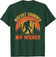 Bigfoot Grabbed My Wiener Design T-Shirt - T-Shirt | Forest