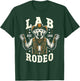 Labrador Retriever Lab Rodeo Cowboy Funny Dog Western T-Shirt - T-Shirt | Forest