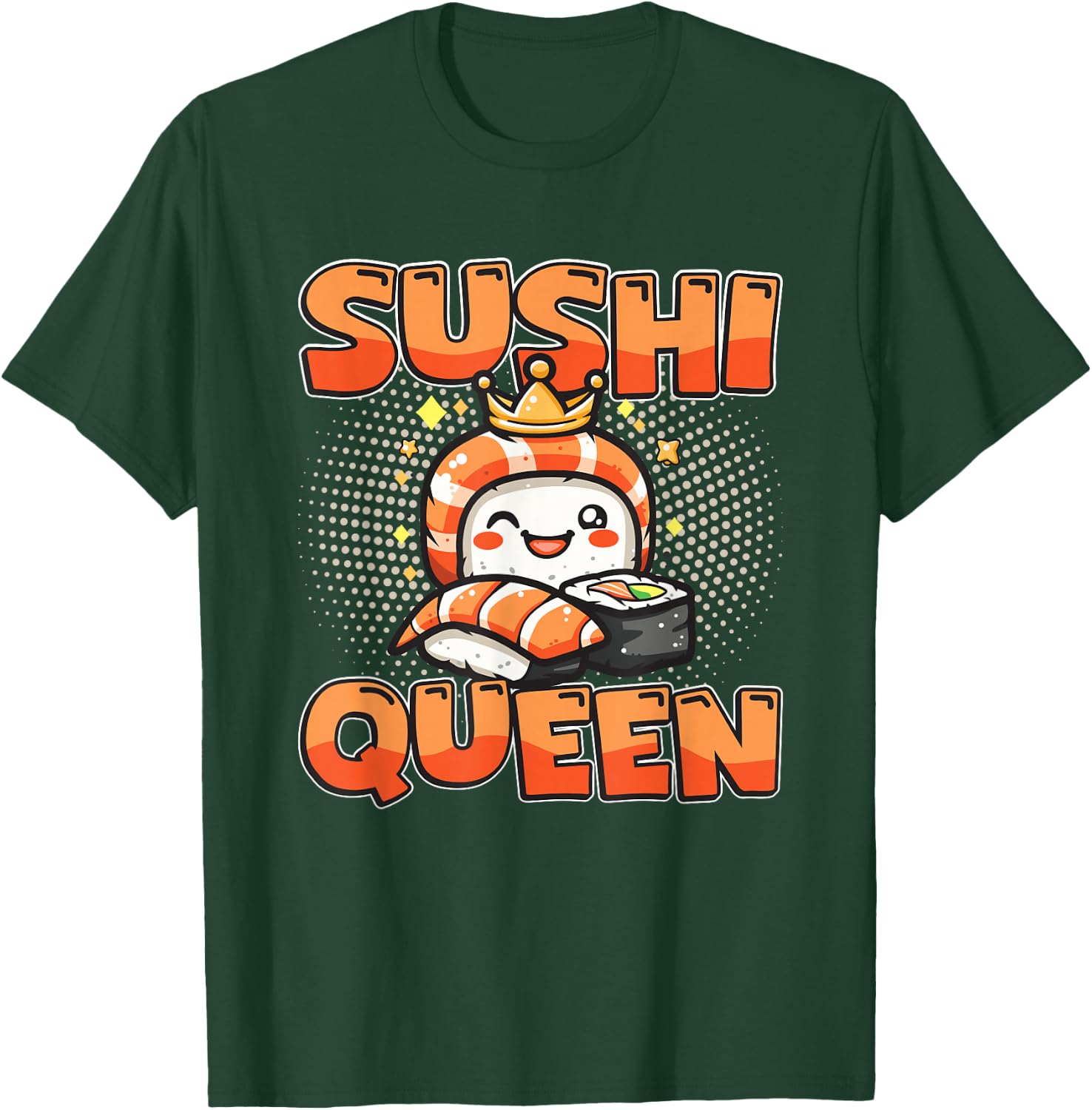 Sushi Lover Girl - Sushi Queen T-Shirt - T-Shirt | Forest