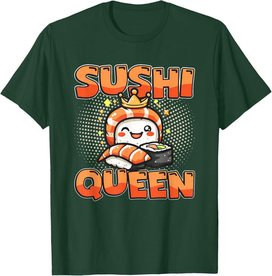 Sushi Lover Girl - Sushi Queen T-Shirt - T-Shirt | Forest