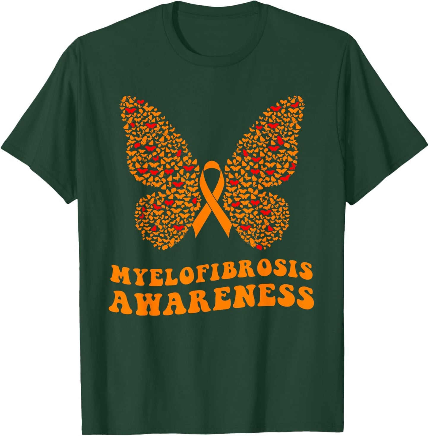 Myelofibrosis Awareness T-Shirt - T-Shirt | Forest