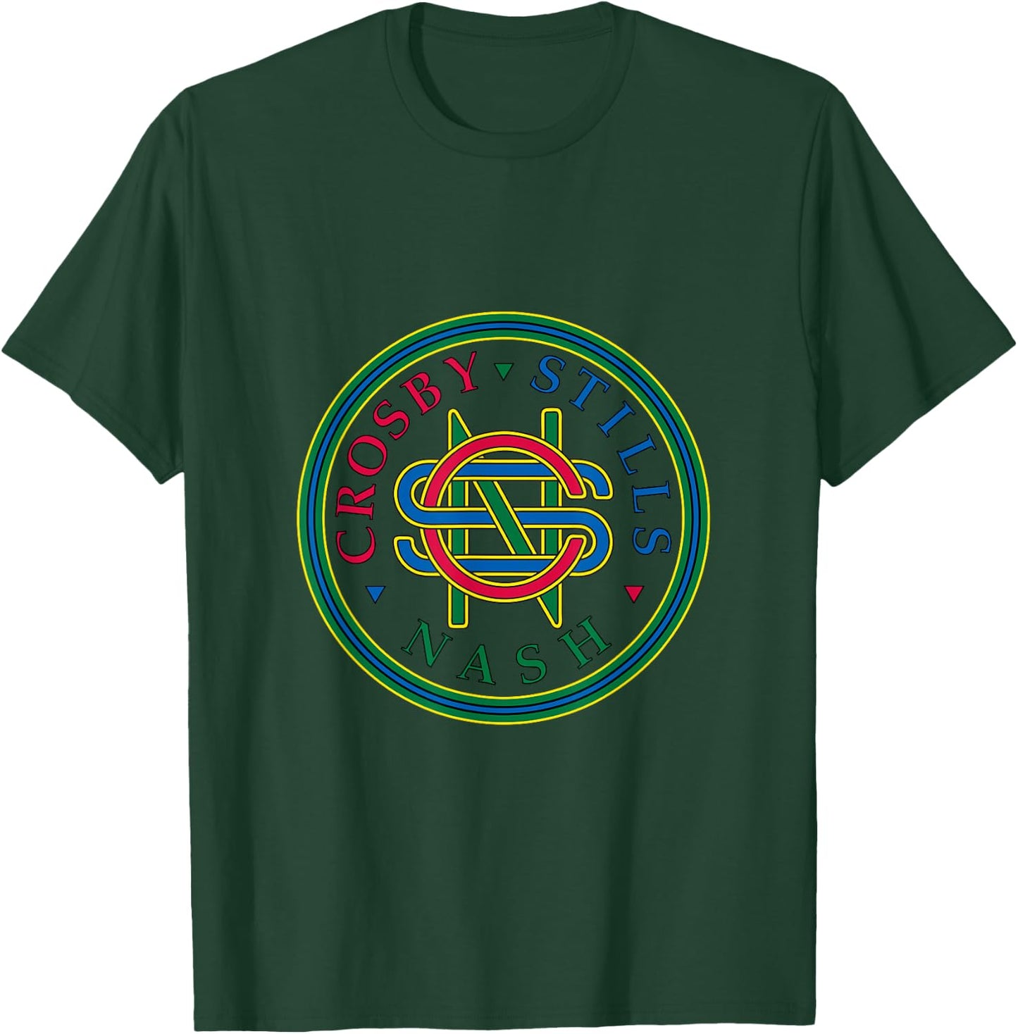 Crosby Stills & Nash - Csn Logo T-Shirt - T-Shirt | Forest