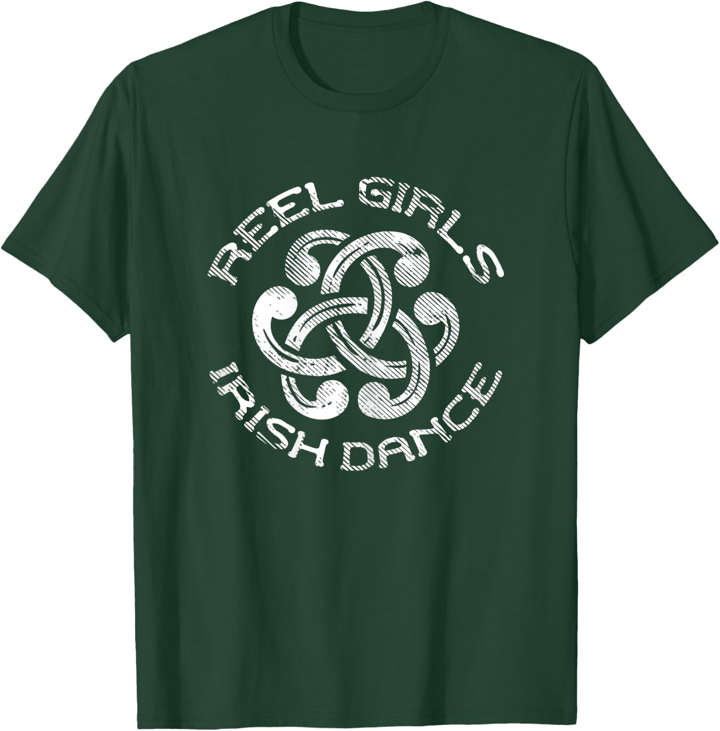 Reel Girls Irish Dance St Patricks Day Ceili Dancer Girl T-Shirt - T-Shirt | Forest