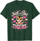 Just a Girl who loves Tigers T-Shirt - T-Shirt | Forest