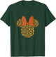 Disney Minnie Mouse Icon Autumn Fall Leaves T-Shirt - T-Shirt | Forest