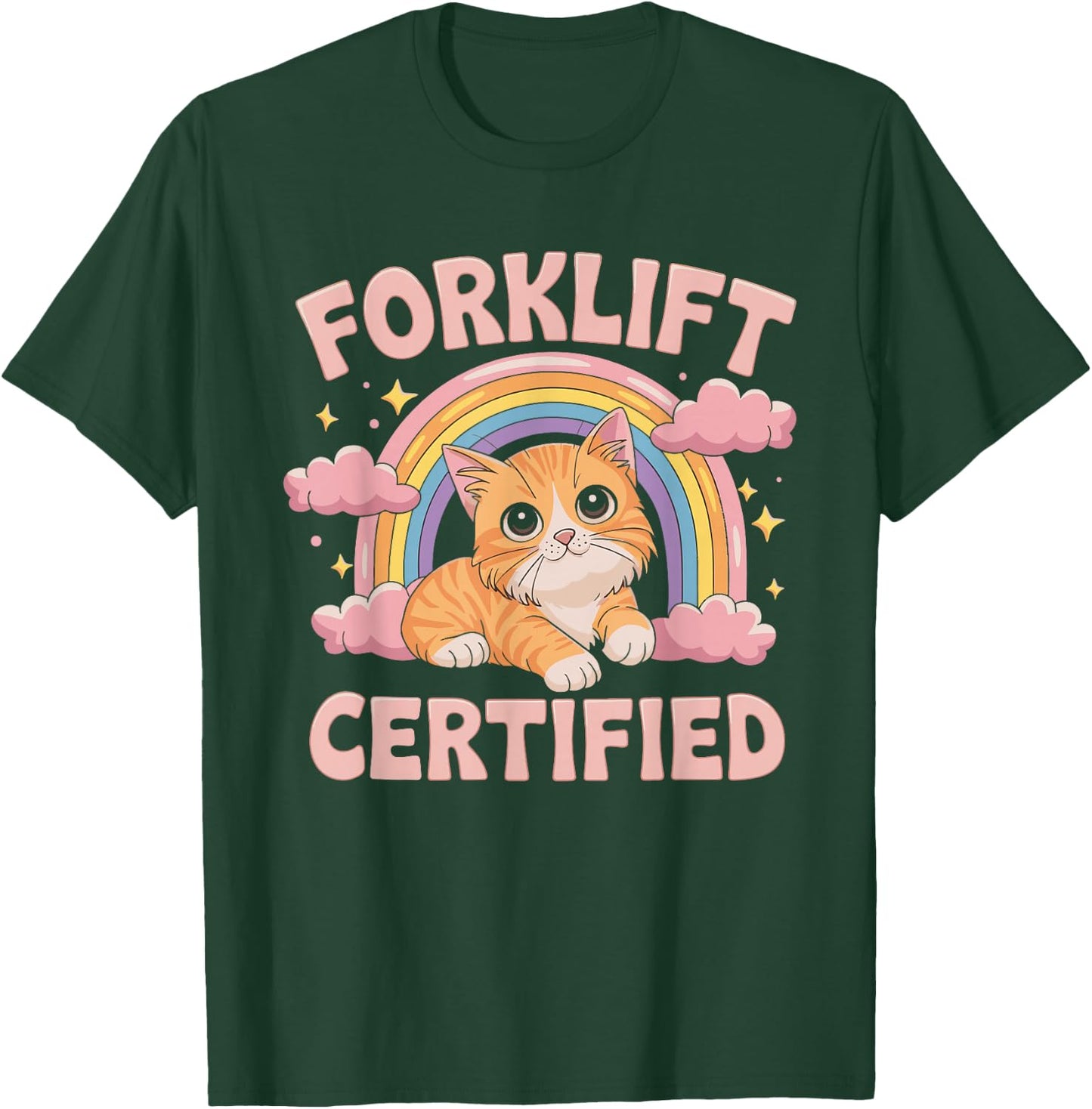 Forklift Certified T-Shirt - T-Shirt | Forest