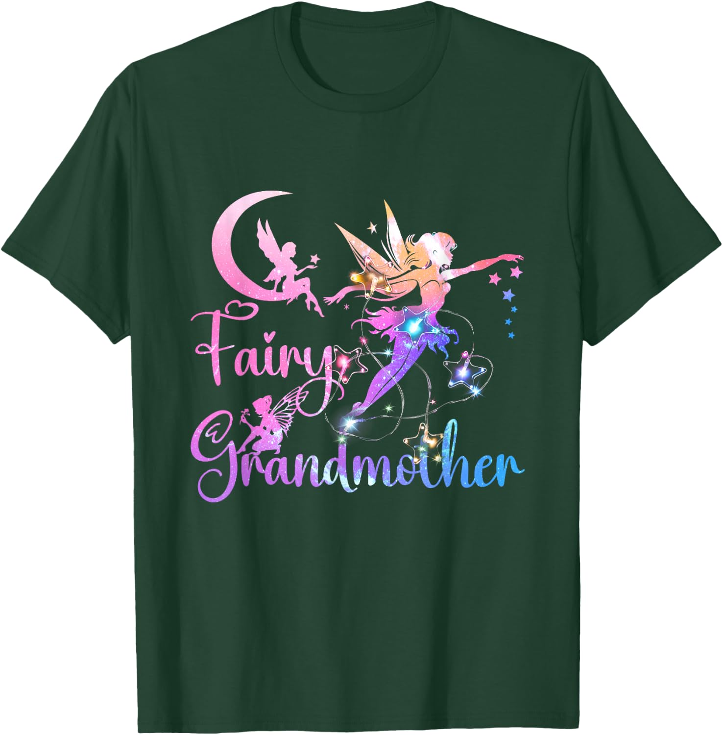 Fairy Grandmother Fairytales Grandma Granny Ever T-Shirt - T-Shirt | Forest
