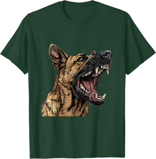 Belgian Malinois Dog Breed Graphic T-Shirt - T-Shirt | Forest