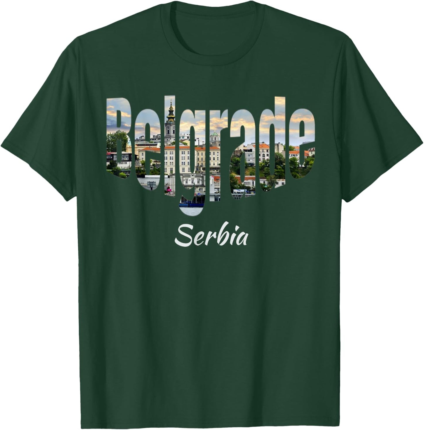 Belgrade Serbia T-Shirt - T-Shirt | Forest