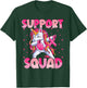 Breast Cancer Girls Youths Toddlers, In October We Wear Pink T-Shirt - T-Shirt | Forest