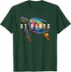 St Barts Caribbean Vintage St. Barths Ocean Sea Turtle T-Shirt - T-Shirt | Forest