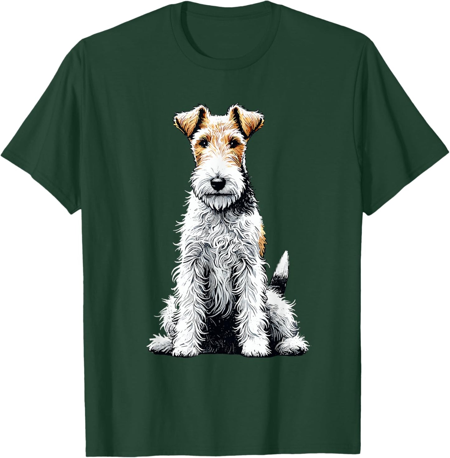 Wire Fox Terrier T-Shirt - T-Shirt | Forest