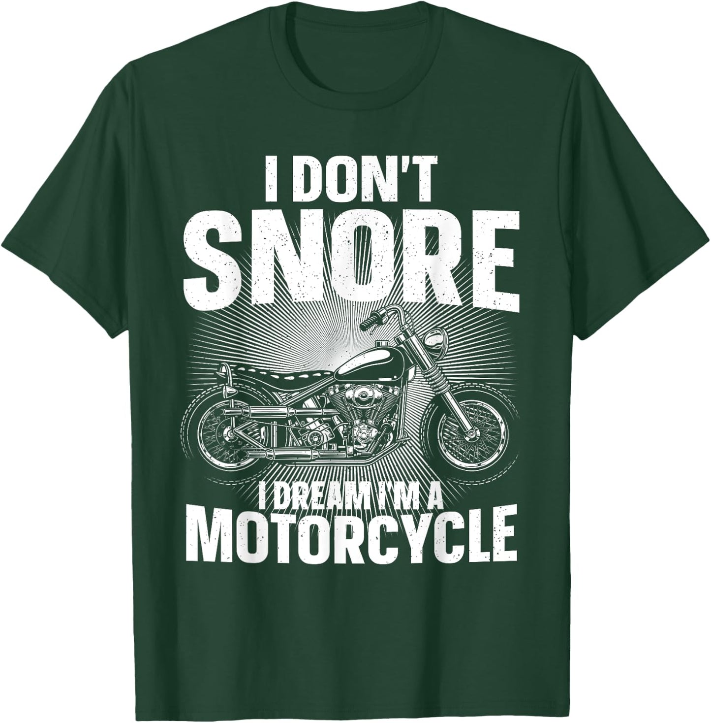 Funny Motorcycle Design Women Biker Motorcycle Rider T-Shirt - T-Shirt | Forest