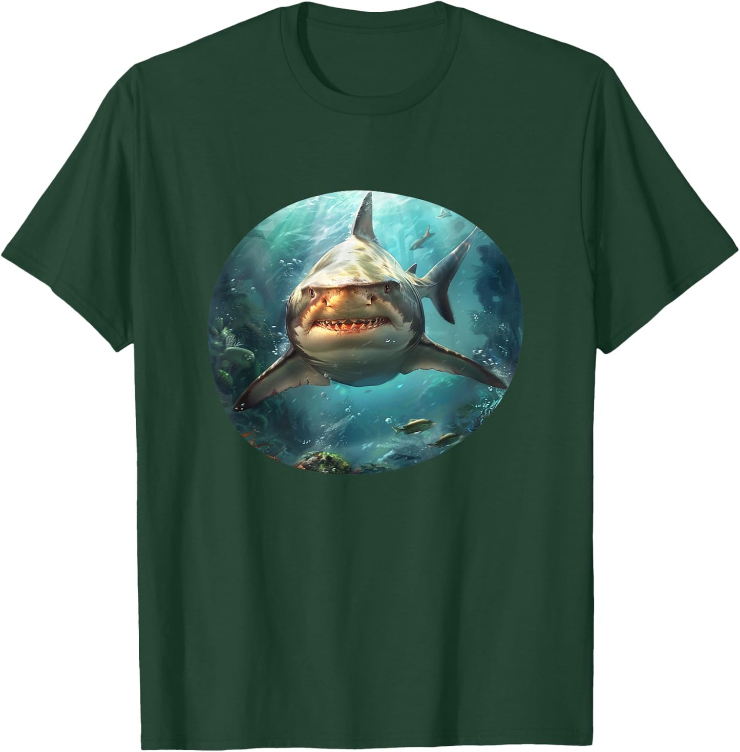 Bull Shark Underwater Sea Wildlife Lover T-Shirt - T-Shirt | Forest