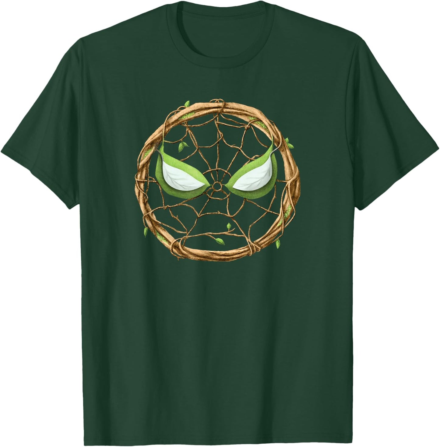 Marvel 85th Anniversary We Are Groot Spider-Man Mask Logo T-Shirt - T-Shirt | Forest