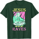 Dj Jesus Raves Rave Techno Edm T-Shirt - T-Shirt | Forest