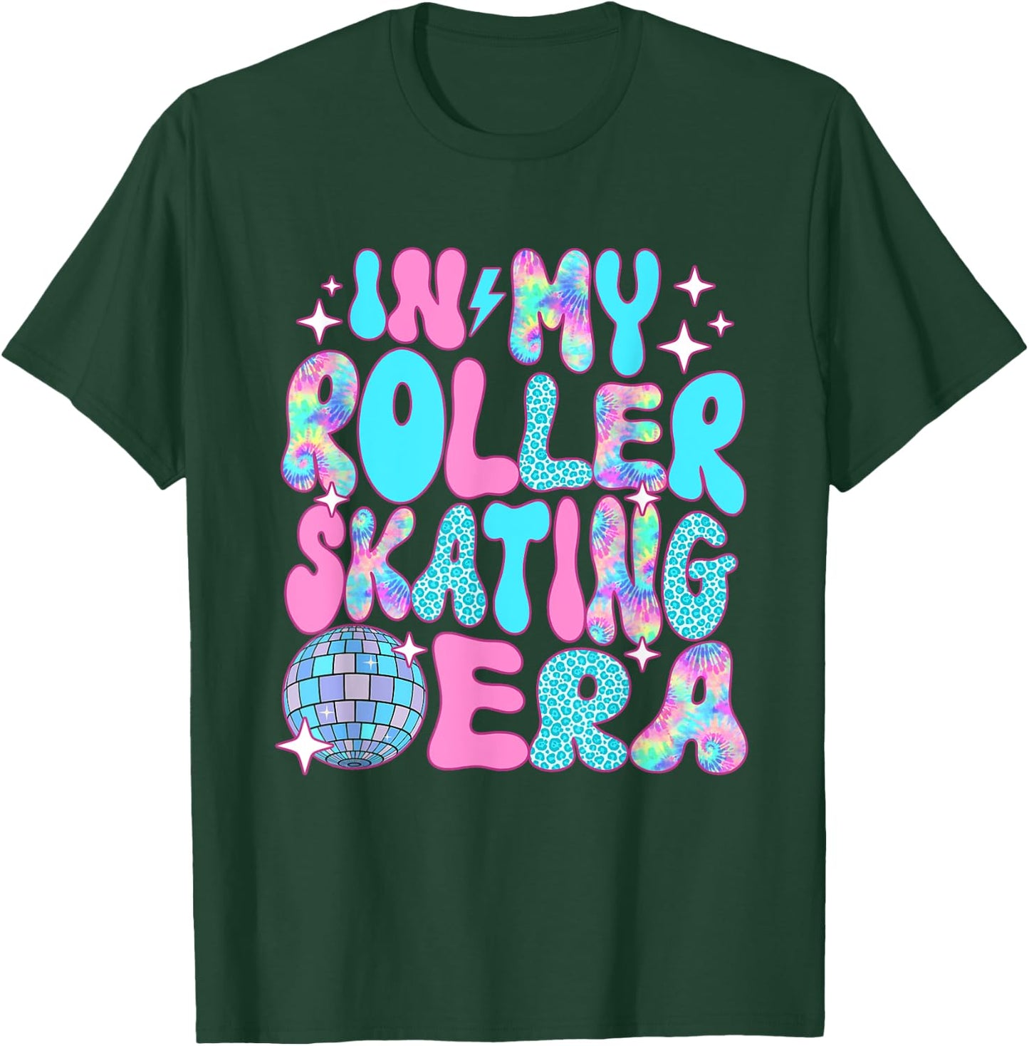 Disco In My Roller Skating Era T-Shirt - T-Shirt | Forest