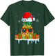 Tropical Funny Christmas Pineapple T-Shirt - T-Shirt | Forest