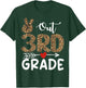 Peace Out 3rd Grade Teacher Graduation Last Day of School T-Shirt - T-Shirt | Forest