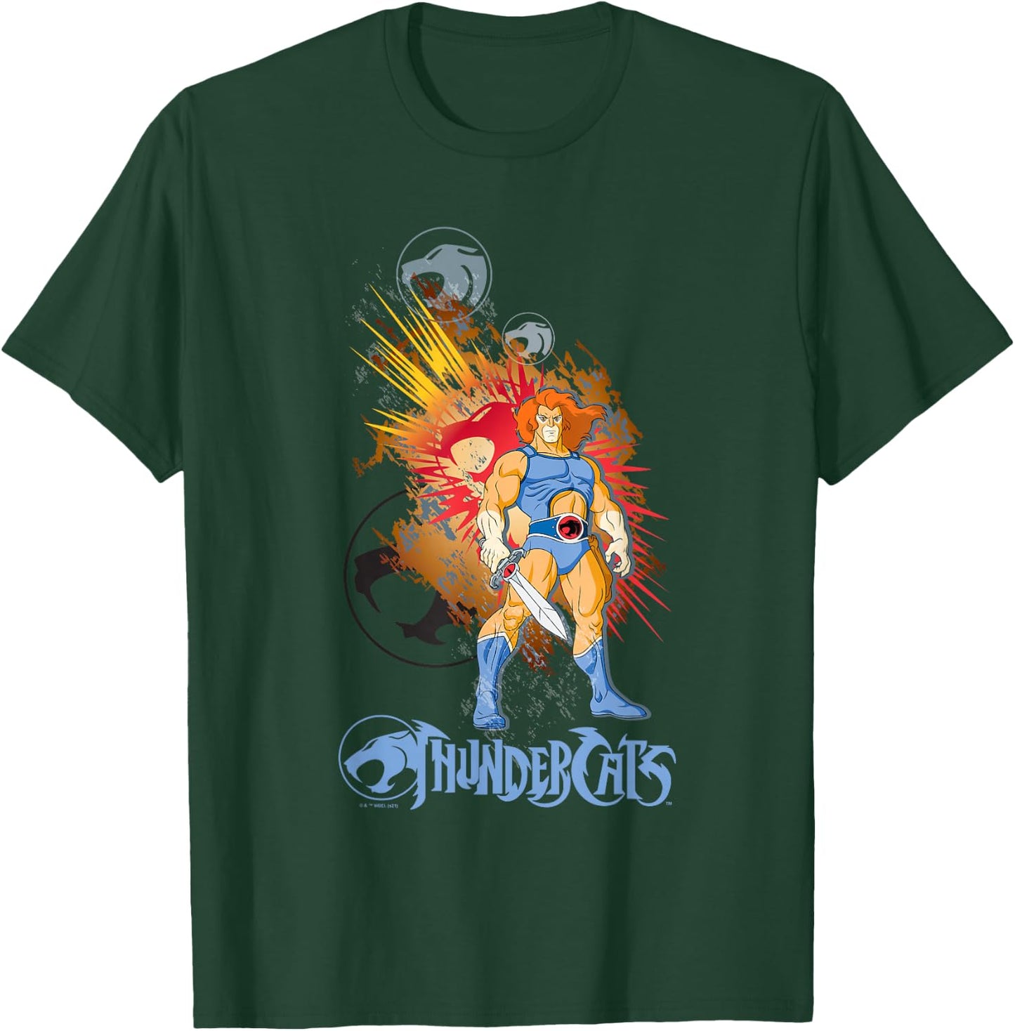 Thundercats Lion-O and the Sword of Omens T-Shirt - T-Shirt | Forest