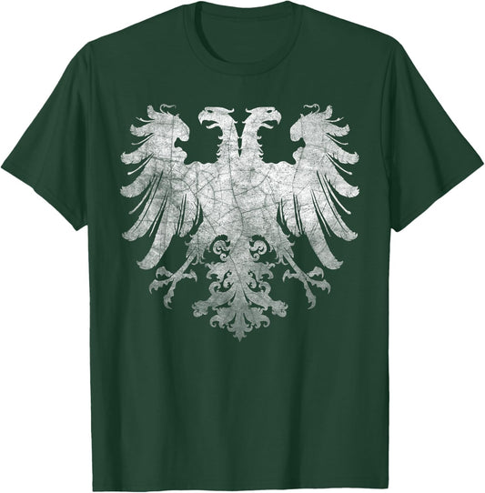Snazzygaz Holy Roman Empire Eagle - Men's Classic Fit Black Short Sleeve Small T-Shirt - T-Shirt | Forest