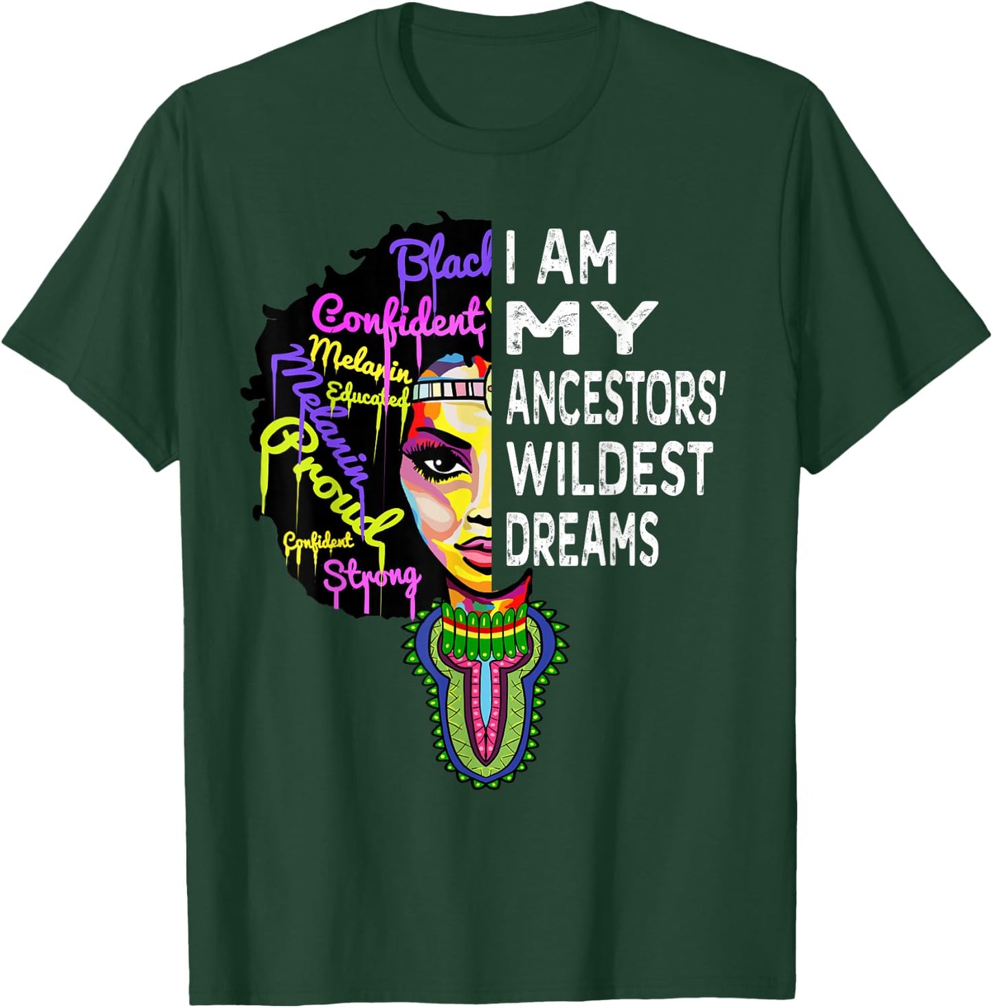Juneteenth Women - Black History Month T-Shirt - T-Shirt | Forest