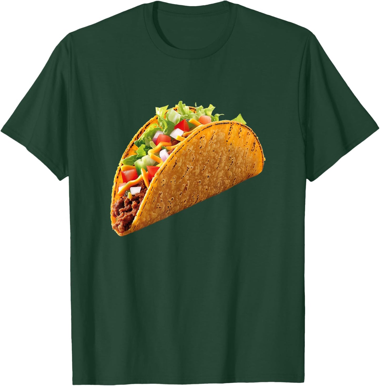 Taco Mexico Mexican Food Funny Halloween Costume Graphic. T-Shirt - T-Shirt | Forest