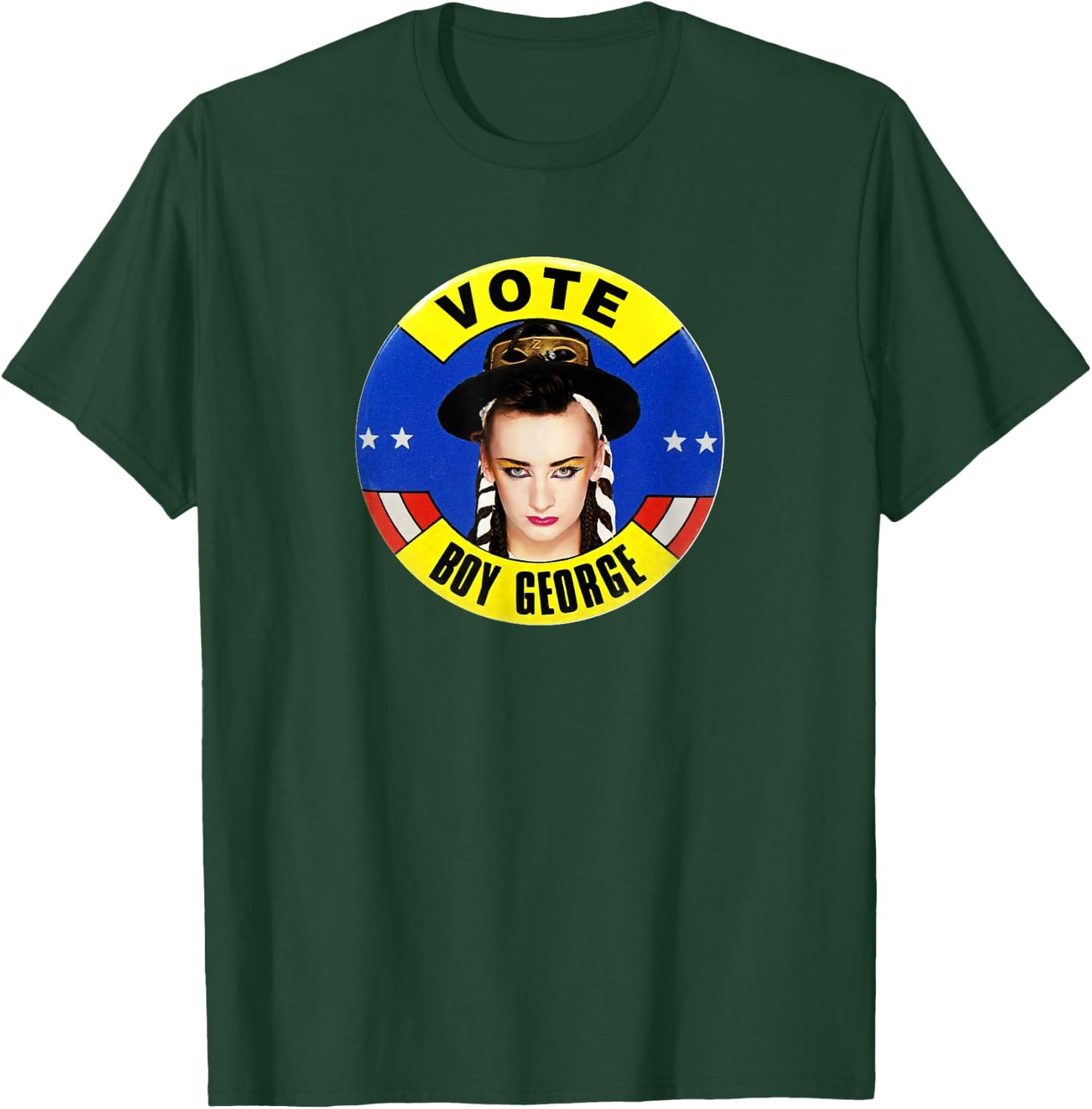 Boy George – Vote Big T-Shirt - T-Shirt | Forest
