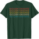 Golden Knights Vintage Name Women Boys Girls Kids T-Shirt - T-Shirt | Forest