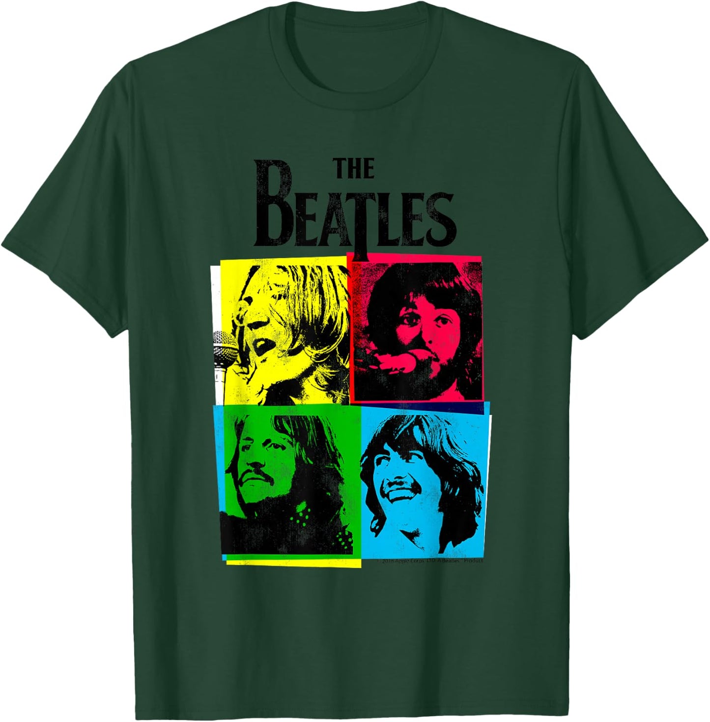 The Beatles - CMYK Beatles T-Shirt - T-Shirt | Forest