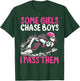 Some Girls Chase Boys I Pass Them - Funny Swimming Swim Gift T-Shirt - T-Shirt | Forest
