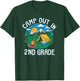 Camp out In 2nd Grade Funny Camping Lovers Back to School T-Shirt - T-Shirt | Forest