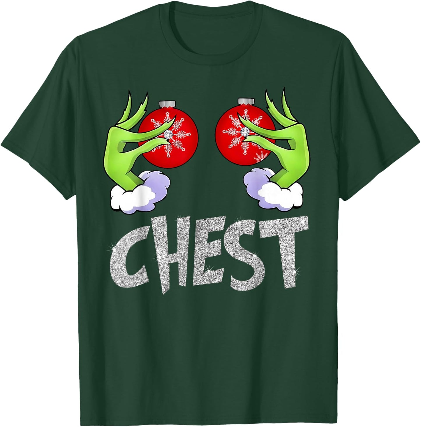 Chest Nuts Matching Chestnuts Xmas Christmas Couples Women T-Shirt - T-Shirt | Forest