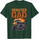 Monster Truck Dad Father's Day Men T-Shirt - T-Shirt | Forest