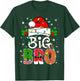 Big Bro Santa New Sibling Brother Announcement Xmas Lights T-Shirt - T-Shirt | Forest