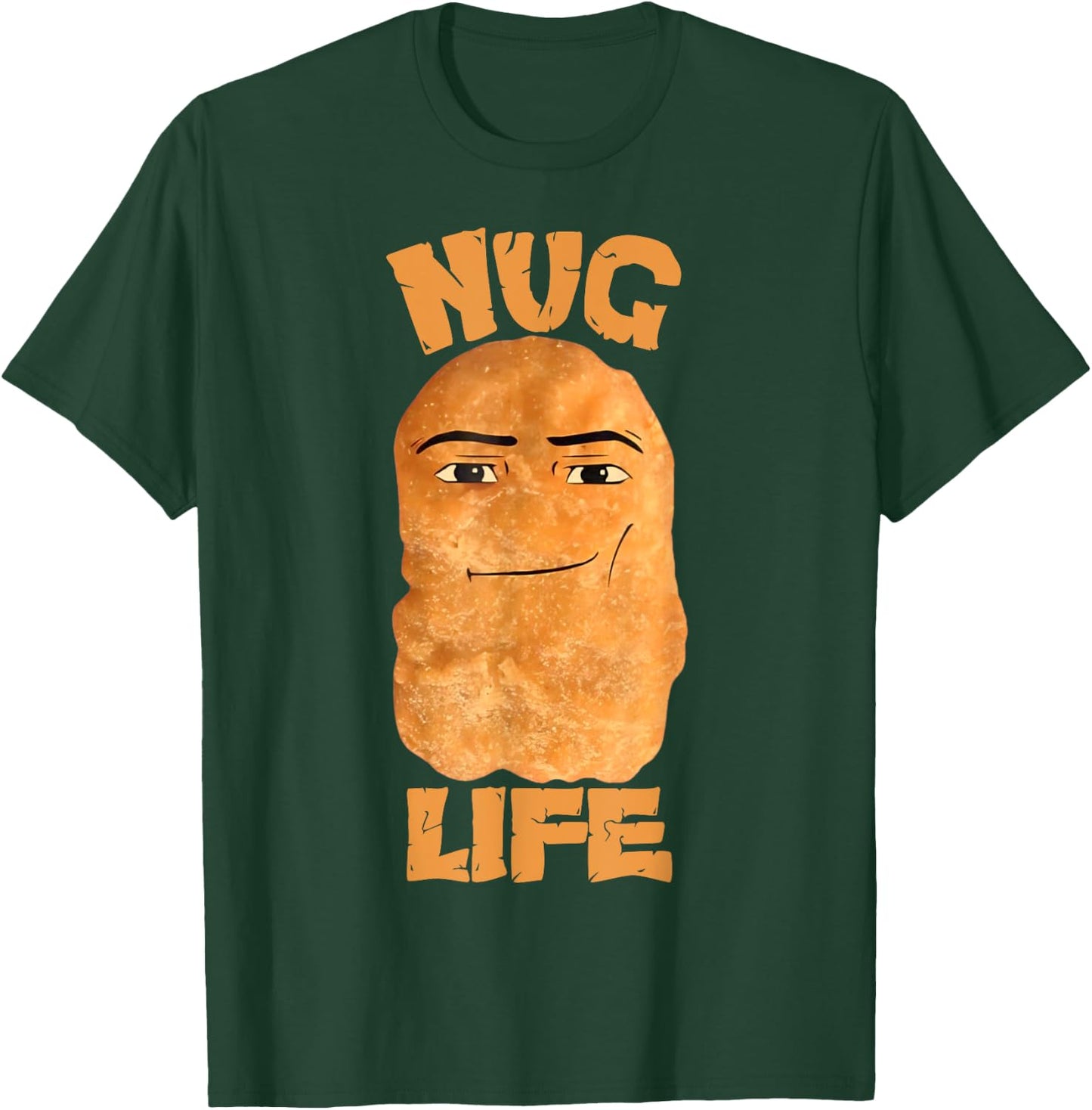Nug Life Chicken Nugget Lover Chicken Nuggets Meme Toddler T-Shirt - T-Shirt | Forest