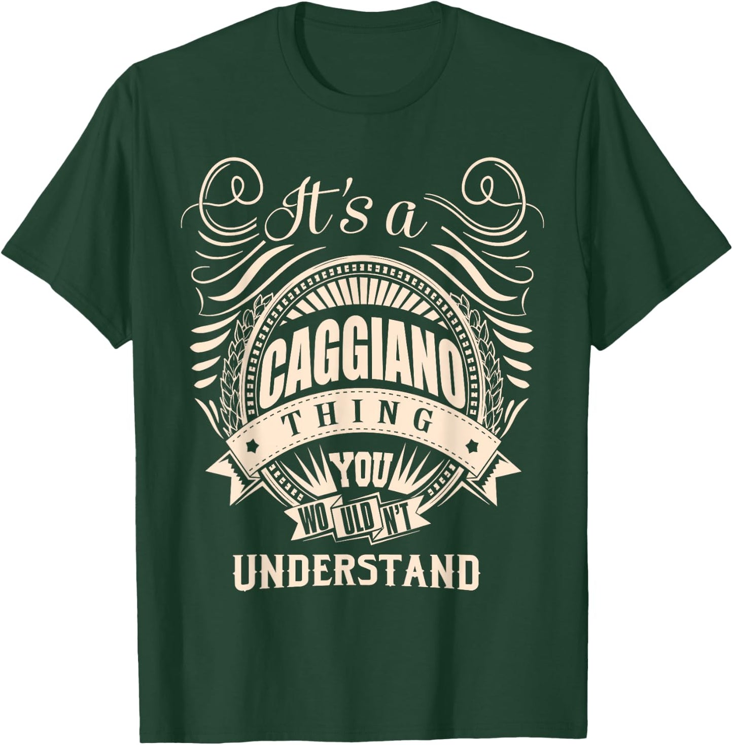 It is a CAGGIANO Thing T-Shirt - T-Shirt | Forest
