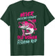 Never Underestimate An Old Woman With Fishing Rod,Fish Lover T-Shirt - T-Shirt | Forest