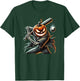 Skeleton Baseball Player Pumpkin Head Halloween Costume 2024 T-Shirt - T-Shirt | Forest
