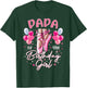 Papa Of The Birthday Girl Ballet Dancer Ballerina Kids T-Shirt - T-Shirt | Forest